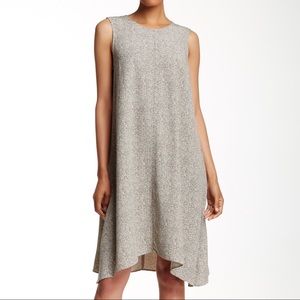 Eileen Fisher | Round Neck A Line Printed Dress